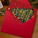 2 x Bestmelo Granddaughter Christmas Card, Granddaughter Christmas Gifts with Premium Envelope, 8x5.3 Inches, Double-Sided (BT-115)