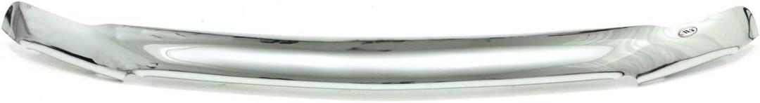 Auto Ventshade [AVS] Chrome Hood Shield / Protector | Fits 2015 - 2022 Chevrolet Colorado | Medium Profile Bug Deflector - 1 pc., Chrome | 680054