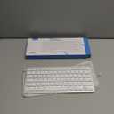 OMOTON Bluetooth Keyboard Compatible with Mac ONLY, Compact Wireless Keyboard Compatible with MacBook Pro/Air, iMac, Mac mini/Pro, Silver