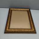 8x10 Antique Bronze Vintage Picture Frame, Ornate Vintage Picture Frames for Wall or Tabletop Display, 8x10 Photo Frame with Real Glass, Display Poster 5x7 with Mat or 8 x 10 without Mat for Antique Decor