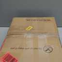 Furnulem Night Stand with Charging Station, Small Dresser with 4 Fabric Drawers, 33.3 Inch Tall Bedside Table, Storage Tower for Closet, Entryway, Bedroom Furniture, 3 Ways to Use, Rustic Brown