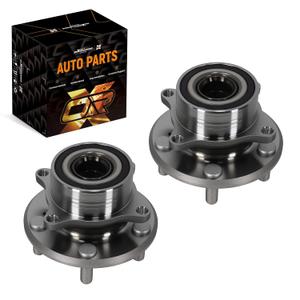 2 Pack 513267 Front Wheel Bearing and Hub Assembly Compatible with Acura MDX 2007-2013, ZDX 2010 2011 2012 2013, for Honda Pilot 2009 2010 2011 2012 2013 2014 2015, 5 Lug Bolts w/ABS