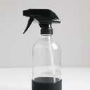 Clear Glass Spray Bottles with Silicone Base | Perfect for DIY Natural Cleaners