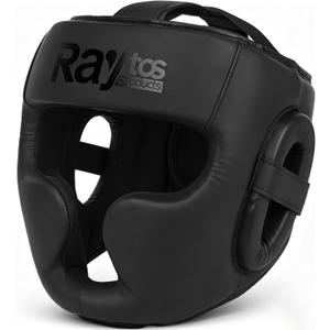 Boxing Headgear for Men Women Professional Lightweight Open Face Head Guard, Breathable Protection, Secure Fit for MMA Muay Thai Kickboxing Sparring Training, 
One Size