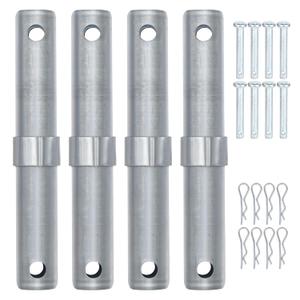 Scaffolding Coupling Pin, 1.2" OD x 8.6" L Heavy Duty Scaffolding Coupling Pin - 4 Pack