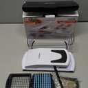 Fullstar Vegetable Chopper & Mandoline Slicer for Kitchen - Food Chopper with Container, Cheese Grater, Home Essentials & Kitchen Gadgets (9 in 1, White/ Black)