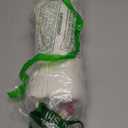 XAMSHOR 24 Inches Christmas Tree Skirt, Embroidered Burlap Xmas Tree Skirt with Colorful Pom Poms, Indoor Outdoor Holiday Decorations, White