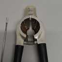 Nut Crackers for All Nuts Heavy Duty Nutcrackers Walnut Cracker with Plier for Easy Cracking Stainless Steel Nut Cracker for Pecan Nut Cracker Tool with Non-slip Handle-2 Picks Included-Black