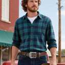 Western Belts Vintage Cowgirl Cowboy Country Belt for Woman Men Gifts, Carved Buckle-Belts for Jeans Pants Dresses (Brown)