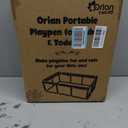 ORIAN Baby Playpen 50x74, Large Baby Play Yard for Babies & Toddlers, Grey