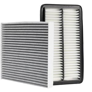 Engine and Cabin Air Filter for Honda Pilot 16-22 for Passport 19-25 for Ridgeline 06-14 17-25 for Acura MDX 3.0L Gas/Hybrid 17-20 for MDX 3.5L Gas 14-20 Replace CA12061 CF10134