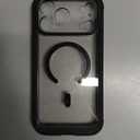 Miracase for iPhone 17 Pro Max Case 6.9" Full-Body Phone Case with Built-in Glass Screen Protector& Full Camera Protector, Camera Control [Magnetic with MagSafe] Drop Proof 17 ProMax Cover, Black