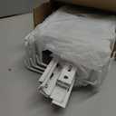 12.3" W Narrow Over the Door Pantry Organizer, 8-Tier Over the Door Organizer with Adjustable Basket, Pantry Door Organization for Pantry Kitchen Storage Room Spice Rack, White