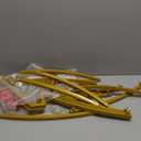 Wokceer Round Backdrop Stand 6FT Circle Balloon Arch Frame Circle Backdrop Stand Gold Round Arch for Wedding Birthday Party Bridal Shower Anniversary Event Ceremony Decoration