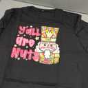 Christmas Shirts for Women Funny Nutcracker Graphic Xmas Shirt Cute Short Sleeve Tops Size XL