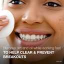 Neutrogena Rapid Clear Maximum Strength Acne Face Pads, for Acne Prone Skin, Salicylic Acid Treatment to Help Fight Breakouts, Oil-Free Facial Cleansing Pads with 2% Salicylic Acid Treatment, 60 Count