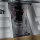 Star Patio Electric Outdoor Heater, Freestanding Patio Heater, Infrared Heaters, Hammered Bronze Finished, Tip-Over Protection, Adjustable Height and Silent Heating, ZHQ1566-C-SN2025