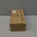 DEVI 8pcs Ribbed Amber Votive Candle Holder for Boho Wedding Decor, Amber Glass Candle Holder for Tea Lights, Vintage Boho Party Home able Decorations, Boho Fall Centerpiece Table Decorations,