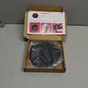 Fit for 2015-2020 Ford F-150 Locking Fuel Gas Filler Tank Door Cap Cover with Keys, Gas Tank Cap Fuel Filler Door Cover Trim Exterior Accessories, Black