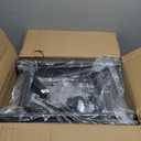 Rolling Clothes Rack for Hanging Clothes, 47.2"x 11.8"x 79" Large Capacity Garment Rack with Double Rods & 3 Wire Shelves, Portable Closet with Wheels for Bedroom, Laundry, Balcony (Black)