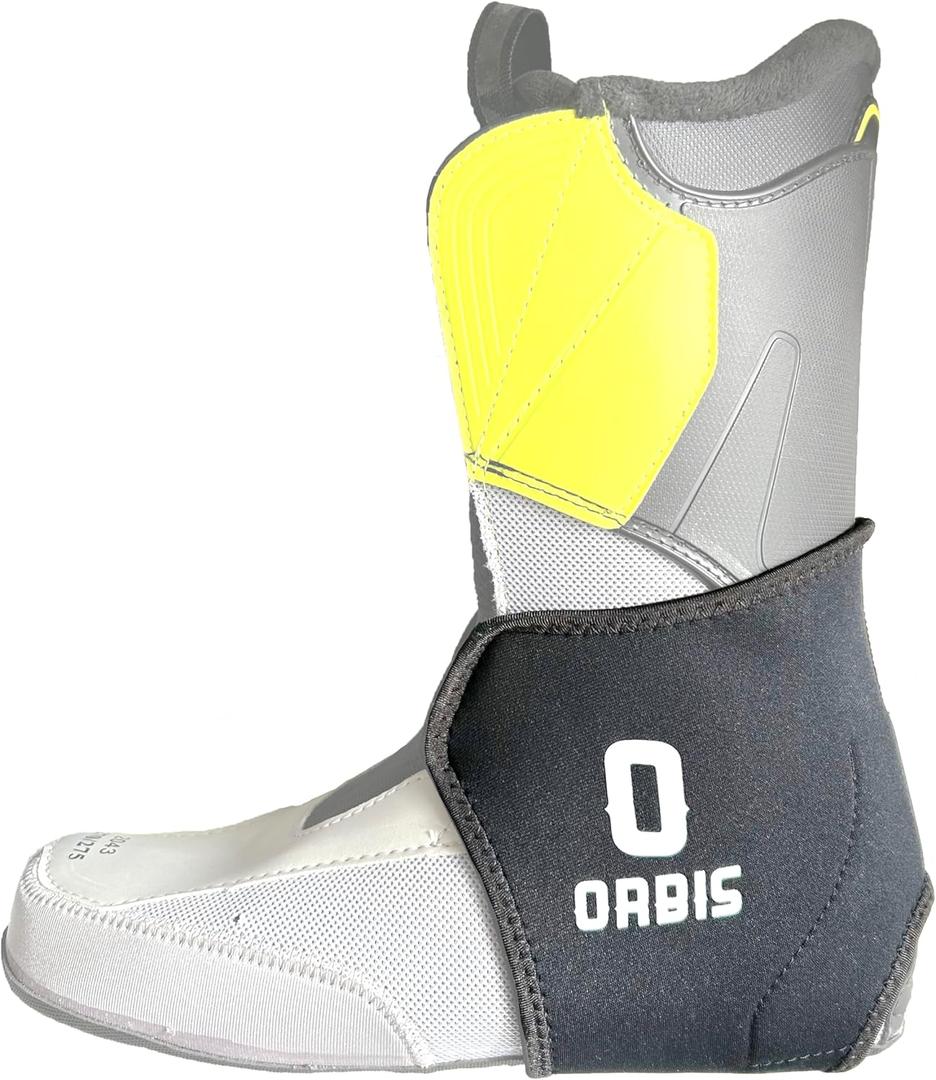 Ski & Snowboard Boot Fitting Liner Sleeve with 4 Pack J Bars, Reduce Heel Lift and Ankle Blisters, (Large)