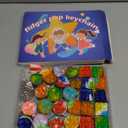 Pop Fidget Keychain 60 Pack ,Mini Fidget Toys Bulk ,Sensory Toys for Kids ,Party Favors for Kids 4-8,8-12 Year ,Back to School Gifts for Classroom ,Easter Goodie Bags Stuffers