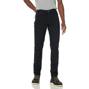 Amazon Essentials Mens Slim-Fit Comfort Stretch Jeans - Discontinued Colors (38W x 28L, Black)
