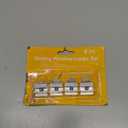 4 Pack Sliding Window Locks  Aluminum Security Locks for Sliding Windows & Doors, Easy to Install