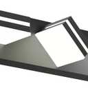 Modern Bathroom Light Fixture Over Mirror, 22" 3-Light Bathroom Vanity Light with Rotatable Heads, Dimmable 5000K Daylight, Hardwired, Energy-Efficient LED Vanity Lighting Fixture, Black