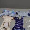 Bienbee Dog Pajamas, 4 Pack Dog Recovery Suit Shedding Suit Cute Soft Puppy Clothes Dogs Pjs Onesies Jammies Adjustable Breathable & Stretchy Clothes for Small Medium Large Dogs Girl Boy Puppy-S