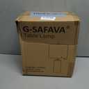 G-SAFAVA 20.25" Small Single Table Lamp for Bedroom Modern Ceramic Nightstand Lamp Farmhouse Bedside Lamp Boho Living Room End Side Table Lamp, Green