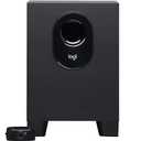 Logitech Z313 2.1 Multimedia Speaker System with Subwoofer, Full Range Audio, 50 Watts Peak Power, Strong Bass, 3.5mm Audio Inputs, PC/PS4/Xbox/TV/Smartphone/Tablet/Music Player - Black