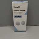 10 Pcs Shower Curtain WeightsSilicone Wrapped Heavy Duty shower curtain magnetsCurtain Weights Heavy OutdoorPrevent Curtain Liner from Blowing Around, Work for Drapery, Flag, Tablecloth(10 Pairs)