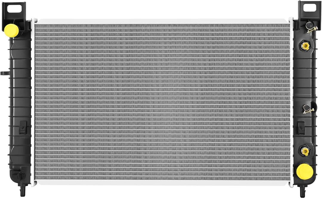 YITAMOTOR 28'' Core Radiator Compatible with 99-06 GMC Sierra 00-06 Yukon, Fit for 02-05 Cadillac Escalade, Fit for 99-13 Chevy Silverado 00-06 Suburban Tahoe 4.3L 4.8L 5.3L