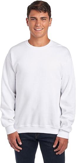 Jerzees Men’s NuBlend Fleece Hoodies & Sweatshirts, Cotton Blend, Sizes M