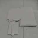 Elephant-package 8.7" Medium Birthday Gift Boxes with Lid and Ribbon, Square Gift Boxes - 4 Pcs (White), Bridal Showers, Weddings, Baby Showers, Party Favor Boxes