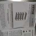 VEVOR Storage Shelving Unit, 5-Tier Adjustable, 2000 lbs Capacity, Heavy Duty Garage Shelves Metal Organizer Wire Rack, Black, 60" L x 24" W x 78" H for Kitchen Pantry Basement Bathroom Laundry Closet