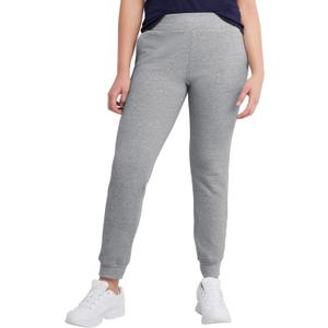 Hanes Women's Ecosmart Joggers, Midweight Cotton-Blend Fleece Sweatpants For Women (Large)