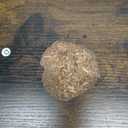 Round Side Table, Solid Wood Pillar with Wood Top & Base, Small Drink Accent Table for Living Room, Bedroom, Sofa & Office, Easy Assembly, Rustic Brown, Pack of 1