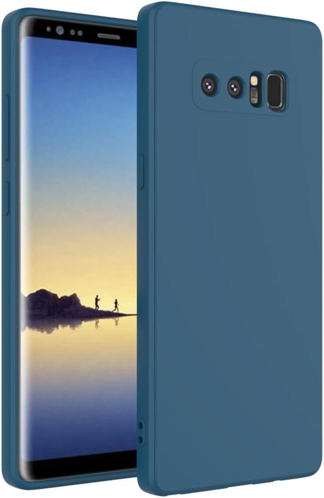 for Samsung Galaxy Note 8 Case Dark Blue, Scratch Resistant with Soft Touch, Slim Thin Phone Cover for Samsung Galaxy Note 8