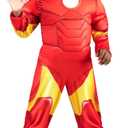 MARVEL Iron Man Deluxe Costume Halloween Dress Up (3T/4T)