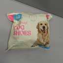 Waterproof Dog Shoes - Stylish Designed Shoes for Dogs - Dog Boots with Non-Slip Rubber Bottom Protects Paw from Hot or Cold Pavement, Dog Booties with Reflective Straps for Dogs Safety, Puppy Shoes. (Size 1: 1.65"Width 2.01"Length)