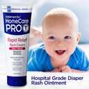 Welmedix HomeCare PRO Rapid Relief Adult Diaper Rash Cream  Extra Thick, Moisturizing Barrier Cream for Incontinence and Healing/Zinc Oxide (4oz Tube) (4 Ounce (Pack of 1))