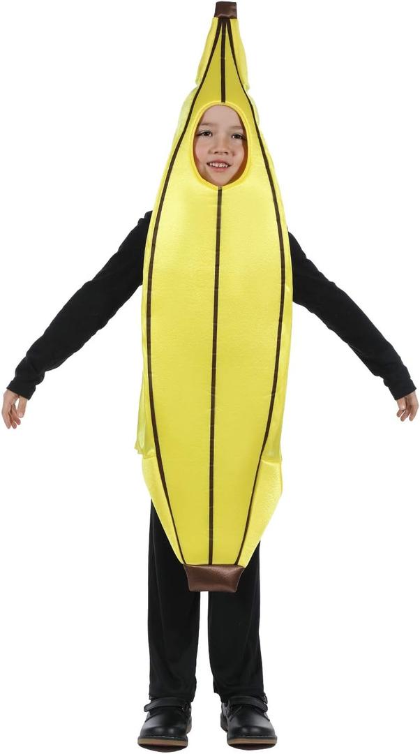 Unisex Kids Banana Costume Fit for Children's Ages 6-12years