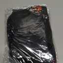 Bamboo Cotton Liner Chemo Headwear for Womenwith Silky Scarfs for Cancer Hair Loss Sleep Caps Beanie (Black+Navy Blue, 2 Pair, One Size Fit Most)