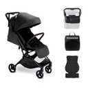 MAMAZING Ultra Air Lightweight Baby Travel Stroller with Carbon Fiber Frame, Compact & Airplane-Friendly, One-Handed Fold, 11.6 lbs, Perfect for Toddlers, Organizer & Cushion Included, Jet