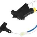 X AUTOHAUX Fuel Door Lock Actuator 81590-3S000 for Hyundai Sonata 2010-2014 for Hyundai Sonata Hybird 2011-2015 Fuel Filler Door Opener Actuator Fuel Gas Release Handle Opener w/Cable