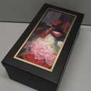 Roses Bouquet Artificial Flower - Preserved Red Rose Flowers with Love Necklace for Her Unique Gift for Birthday, Valentine's Day, Mother's Day, Thanksgiving, Christmas, Anniversary (Pink and Red)