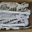 5.4Ft Posable Halloween Skeleton with Dog Cat Skeleton for Halloween Decor Full Body Life Size Human Bones with Movable Joints, Size: 65IN