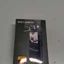 4K Body Camera with Audio and Video Recording, 128GB Mini Wearable Cam with Magnetic Lanyard, Body Worn Camera for Travel, Cycling, Work Security, Police Law Enforcement